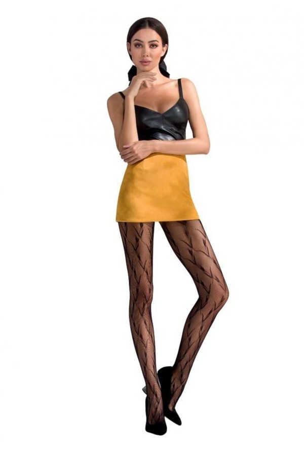 Netz-Strumpfhose Ti046 Schwarz von Passion kaufen | Fesselliebe