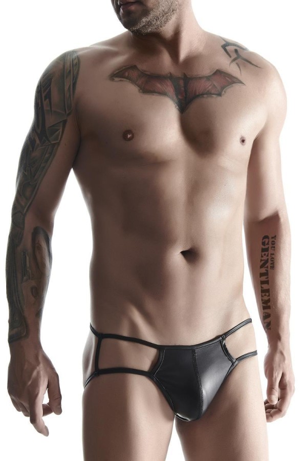 Jock Slip Bri001 Schwarz von Regnes Fetish Planet kaufen | Fesselliebe