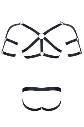 Harness Set010 Schwarz von Regnes Fetish Planet kaufen | Fesselliebe