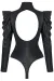 Schwarzer Body Cabod001 von Demoniq Carnival Party Line