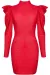 Rotes Minikleid Cadr006 von Demoniq Carnival Party Line