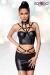 Harness-Wetlook-Set mit Rock 18263 von Saresia