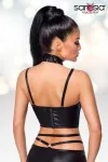 Harness-Wetlook-Set mit Rock 18263 von Saresia kaufen - Fesselliebe