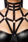 Harness-Wetlook-Set mit Ausgestelltem Rock 18264 von Saresia kaufen - Fesselliebe