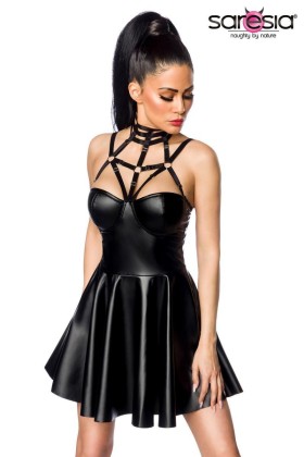 Harness-Wetlook-Minikleid 18266 von Saresia kaufen | Fesselliebe