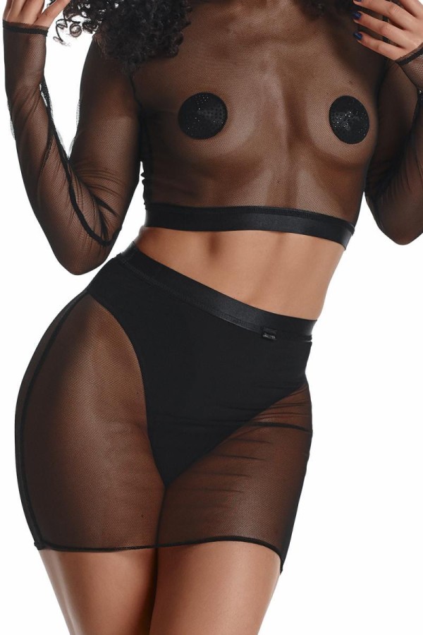 Schwarzes Set Lxcharo001 von Demoniq Ladyx kaufen | Fesselliebe