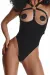 Schwarzer Body Lxestrella001 von Demoniq Ladyx