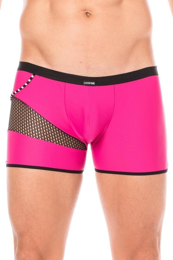 Herren Boxer Short 2004-67 Magenta von Look Me kaufen | Fesselliebe