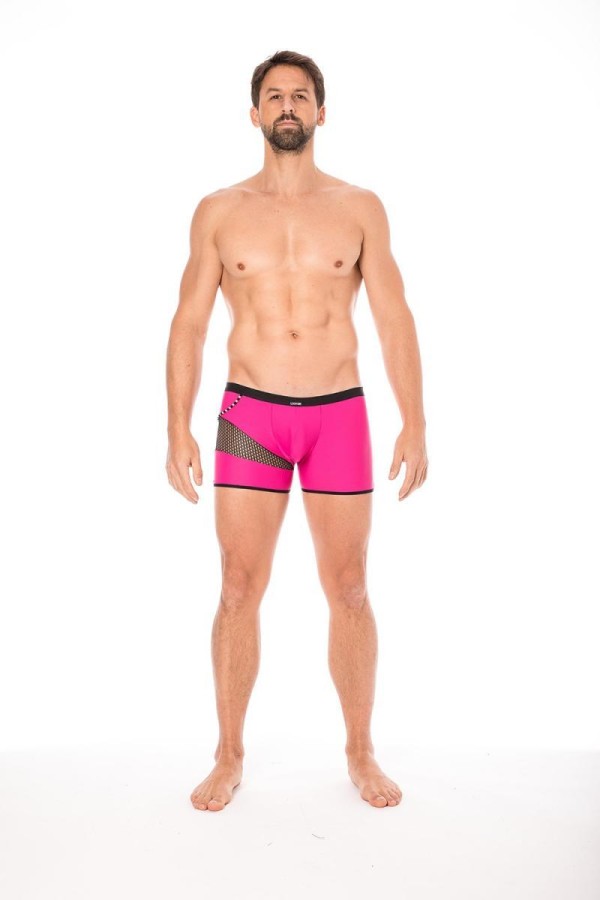 Herren Boxer Short 2004-67 Magenta von Look Me kaufen | Fesselliebe