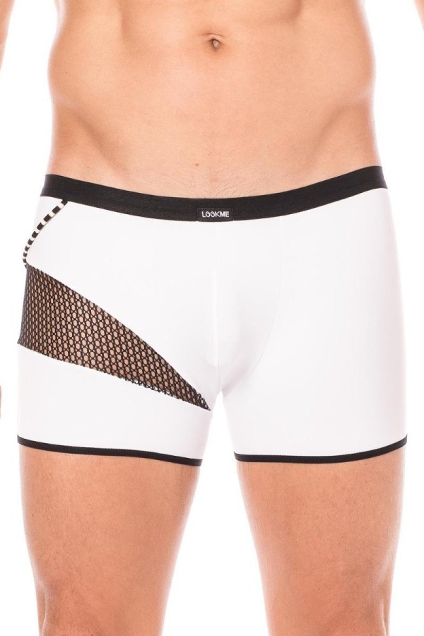 Herren Boxer Short 2004-67 Weiß von Look Me kaufen | Fesselliebe