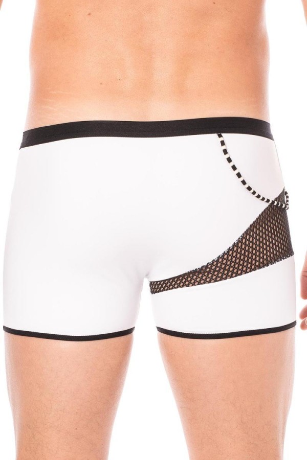 Herren Boxer Short 2004-67 Weiß von Look Me kaufen | Fesselliebe