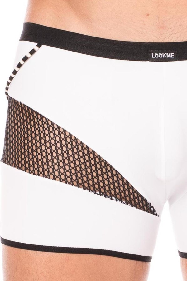 Herren Boxer Short 2004-67 Weiß von Look Me kaufen | Fesselliebe