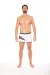 Herren Boxer Short 2004-67 Weiß von Look Me