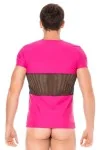 Herren T-Shirt 2004-81 Magenta von Look Me kaufen - Fesselliebe