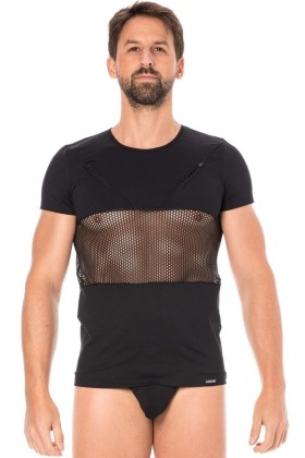 Herren T-Shirt 2004-81 Schwarz von Look Me kaufen | Fesselliebe