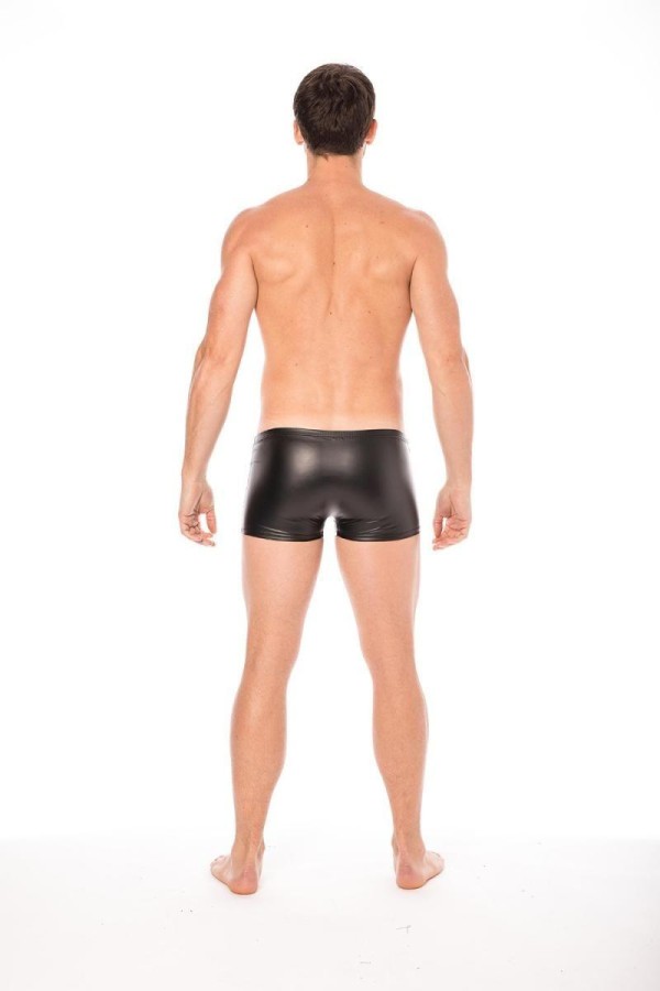 Schwarze Wetlook-Boxer 2008-67 von Look Me kaufen | Fesselliebe