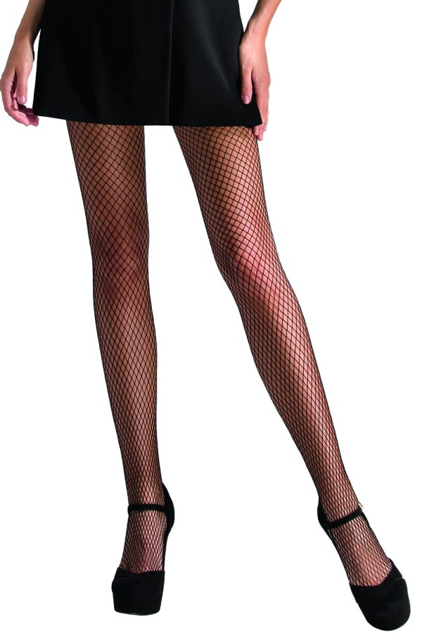 Netz-Strumpfhose Ti016 Schwarz von Passion kaufen | Fesselliebe