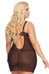 Schwarzes Chemise 1890 von Softline Plus Size Collection kaufen - Fesselliebe