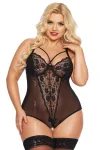 Schwarzer Body Ouvert 1891 von Softline Plus Size Collection kaufen - Fesselliebe