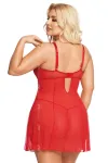 Rotes Chemise 1892 von Softline Pluse Size Collection kaufen - Fesselliebe