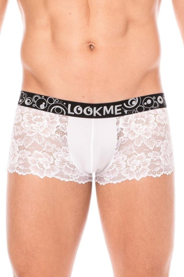 Herren Boxer Short 2006-67 Weiß von Look Me kaufen | Fesselliebe