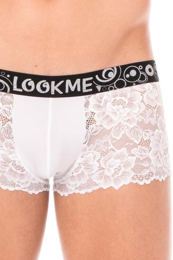 Herren Boxer Short 2006-67 Weiß von Look Me kaufen | Fesselliebe