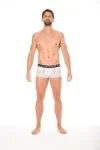 Herren Boxer Short 2006-67 Weiß von Look Me kaufen - Fesselliebe