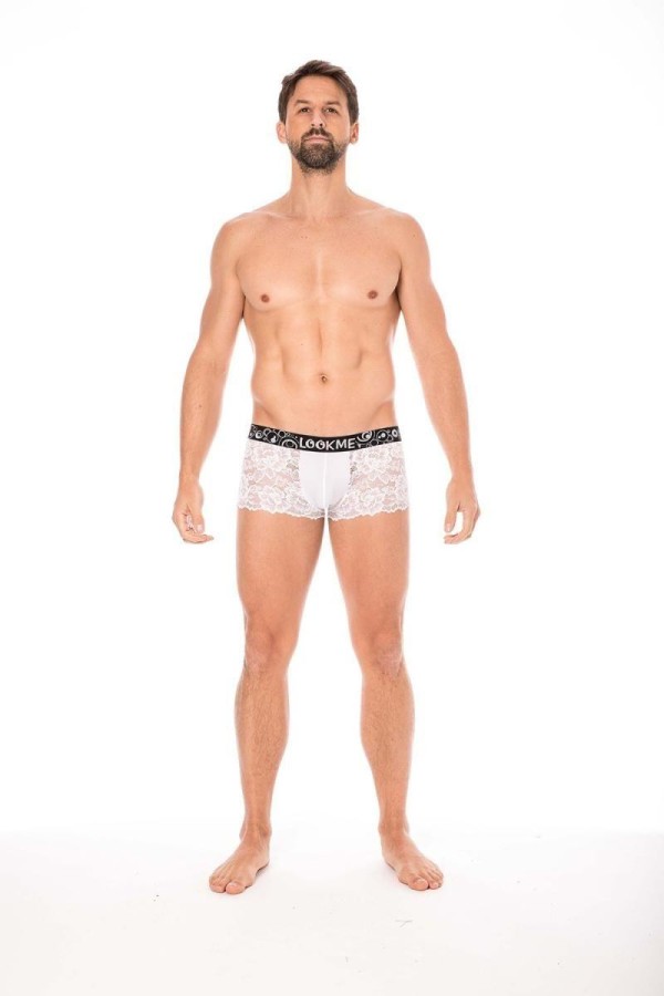 Herren Boxer Short 2006-67 Weiß von Look Me kaufen | Fesselliebe