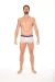 Herren Boxer Short 2006-67 Weiß von Look Me