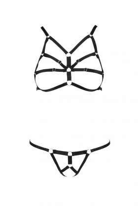 Schwarzes Set Pa595873 von Passion Devil Collection kaufen | Fesselliebe
