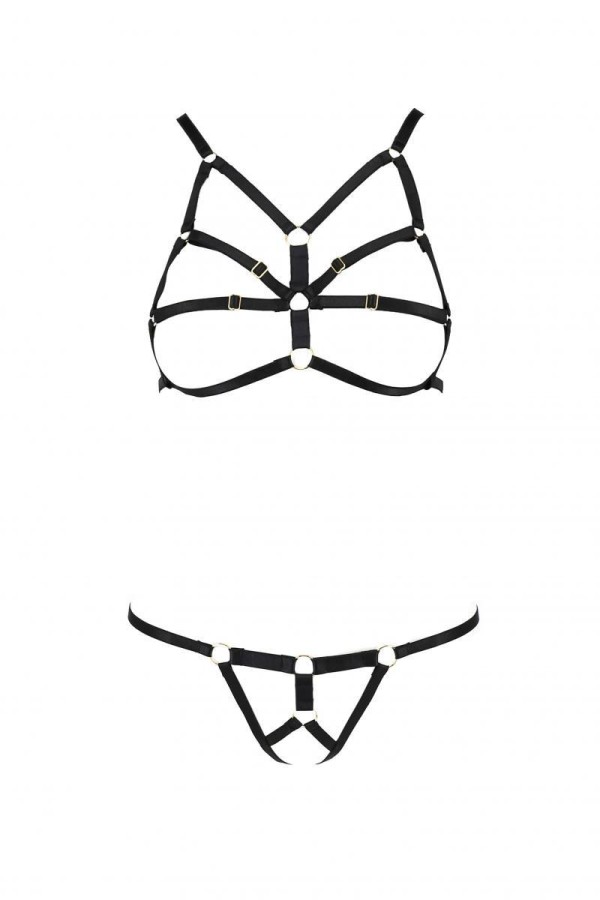 Schwarzes Set Pa595873 von Passion Devil Collection kaufen | Fesselliebe