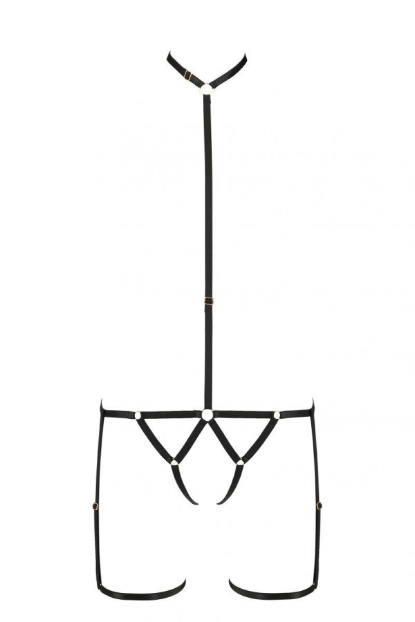 Schwarzer Body Pa595760 von Passion Devil Collection kaufen | Fesselliebe