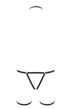 Schwarzer Body Pa595760 von Passion Devil Collection kaufen | Fesselliebe