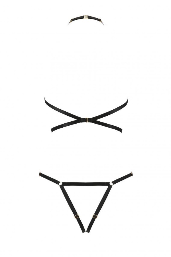 Schwarzer Body Pa595769 von Passion Devil Collection kaufen | Fesselliebe