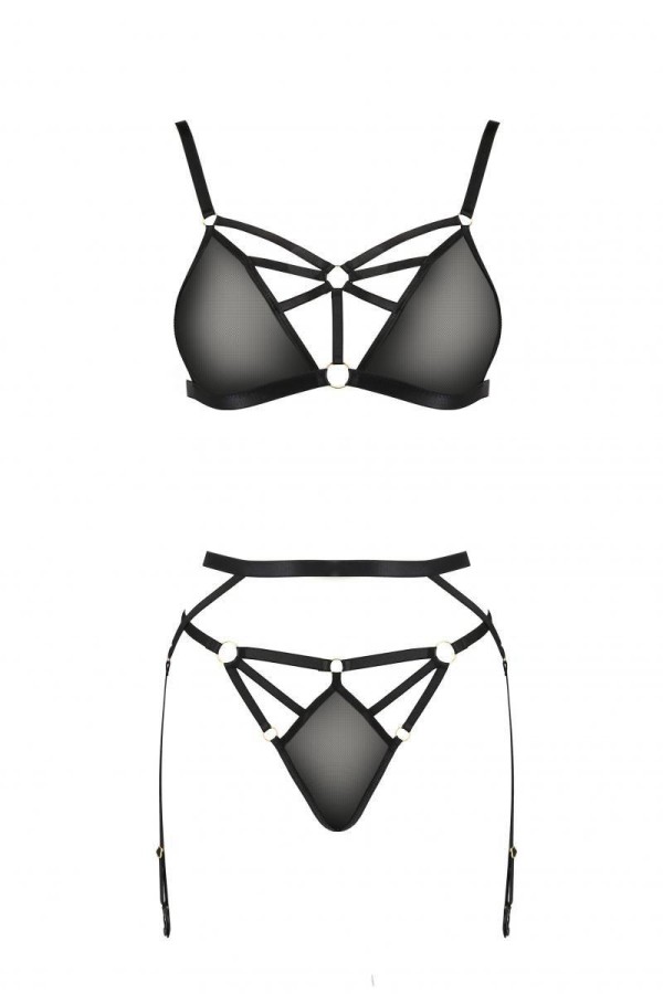 Schwarzes Set Pa595882 von Passion Devil Collection kaufen | Fesselliebe