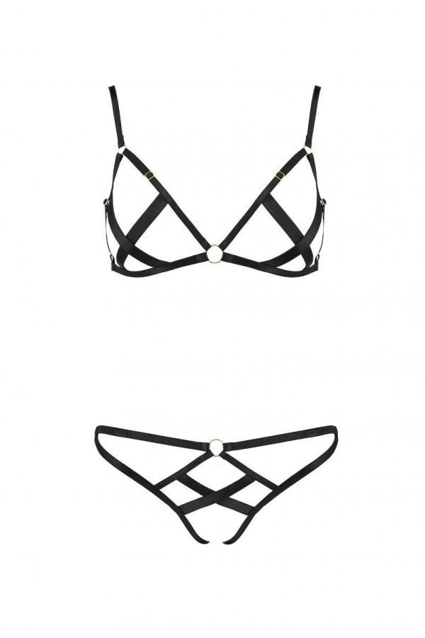 Schwarzes Set Pa595885 von Passion Devil Collection kaufen | Fesselliebe