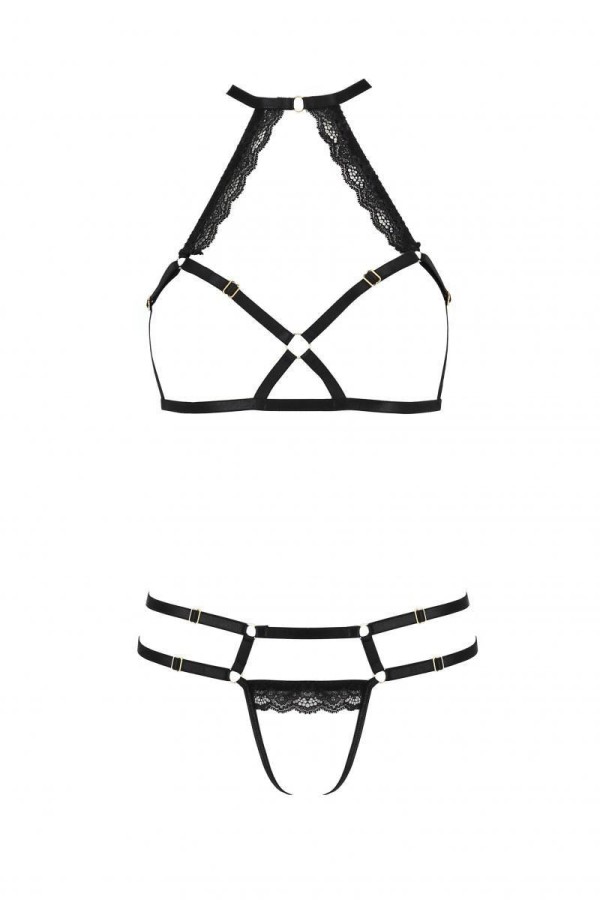 Schwarzes Set Pa595879 von Passion Devil Collection kaufen | Fesselliebe