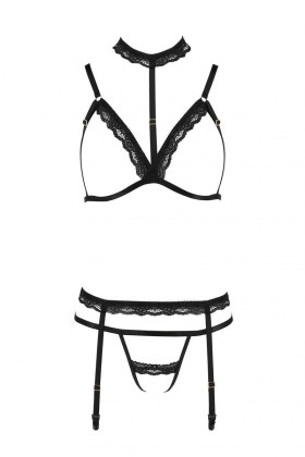 Schwarzes Set Pa595888 von Passion Devil Collection kaufen | Fesselliebe
