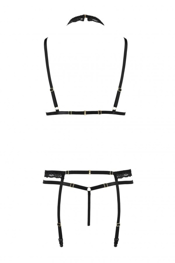 Schwarzes Set Pa595888 von Passion Devil Collection kaufen | Fesselliebe