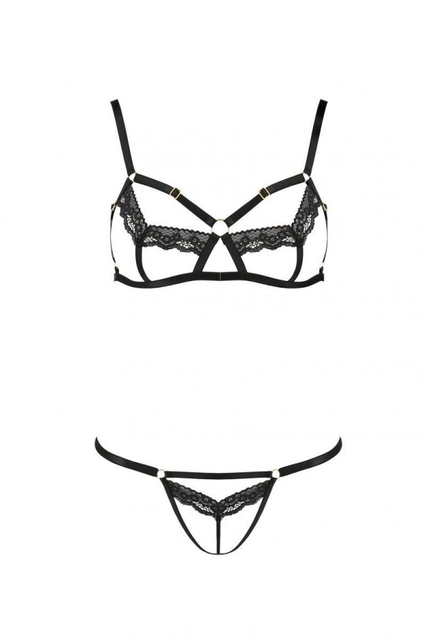 Schwarzes Set Pa595891 von Passion Devil Collection kaufen | Fesselliebe