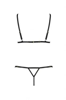 Schwarzes Set Pa595891 von Passion Devil Collection