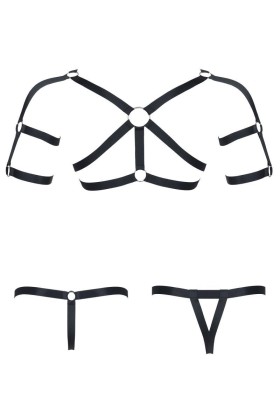 Harness Set011 Schwarz von Regnes Fetish Planet kaufen | Fesselliebe