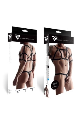 Harness Set011 Schwarz von Regnes Fetish Planet kaufen | Fesselliebe