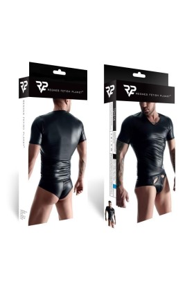 T-Shirt Tsh014 Schwarz von Regnes Fetish Planet kaufen | Fesselliebe
