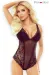 Schwarzer Body Dentelle Seduction von Provocative