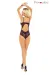 Schwarzer Body Dentelle Seduction von Provocative