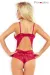 Roter Body Dentelle Seduction von Provocative