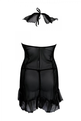 Schwarzes Minikleid Aa051274 von Anais Apparel Plus Size kaufen | Fesselliebe