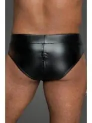 Shorts mit Durchgehendem Reißverschluss H065 von Noir Handmade Missbehaved Collection kaufen - Fesselliebe