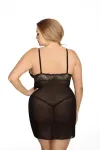 Schwarzes Negligee Aa052175 von Anais Apparel Plus Size kaufen - Fesselliebe